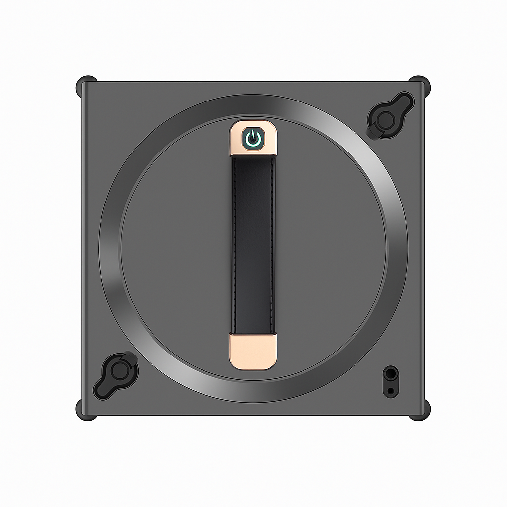 Wiperia automatic window cleaning robot with anti-fall safety feature, designed for effortless glass cleaning.